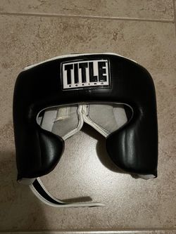 TITLE Boxing Leather M Headgear