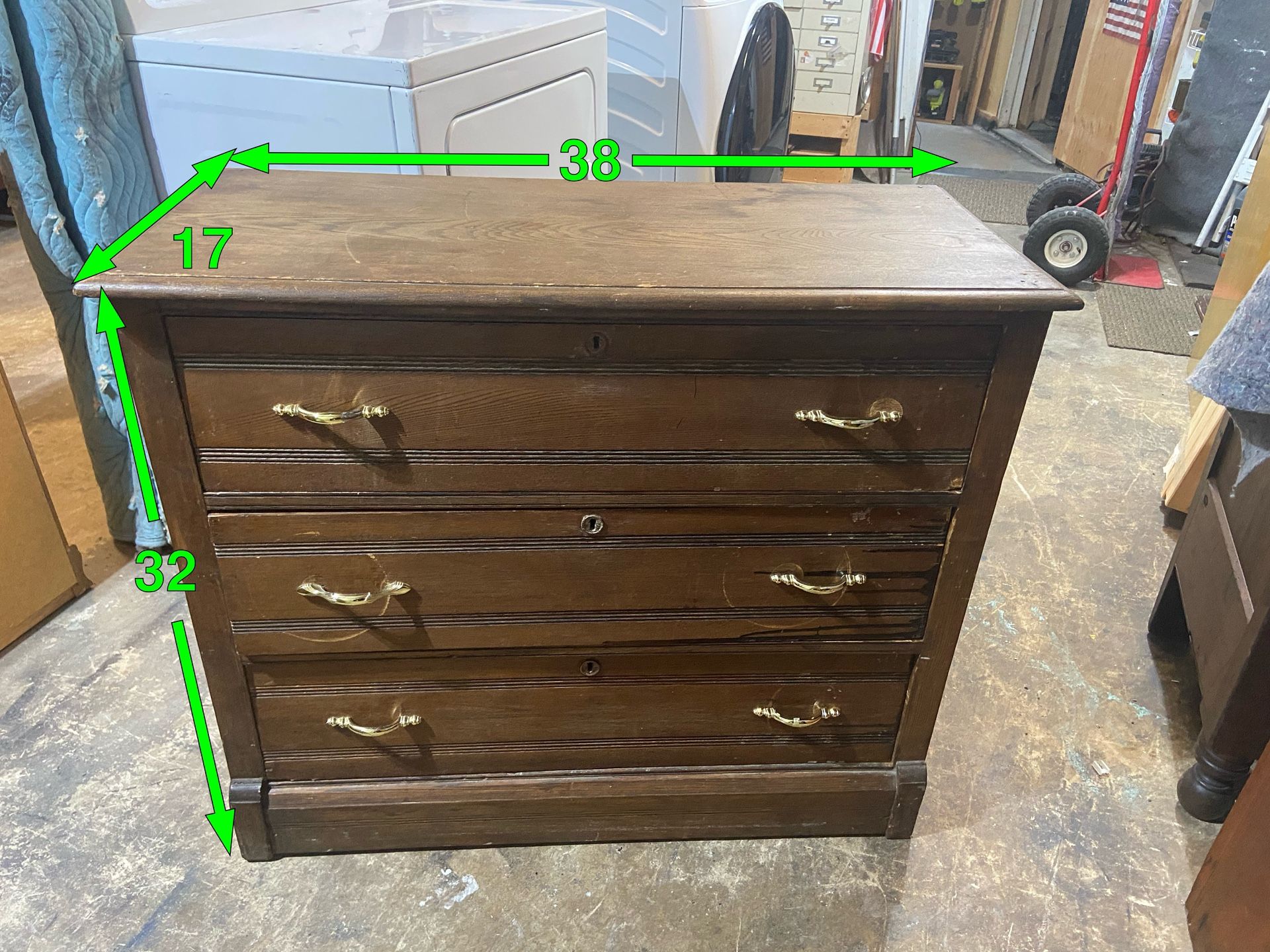 3 Drawer Dresser