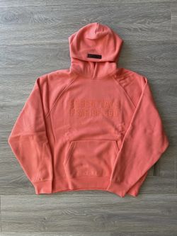 Essentials FOG Hoodie - Coral