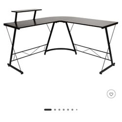 L-Shaped Computer Desk 