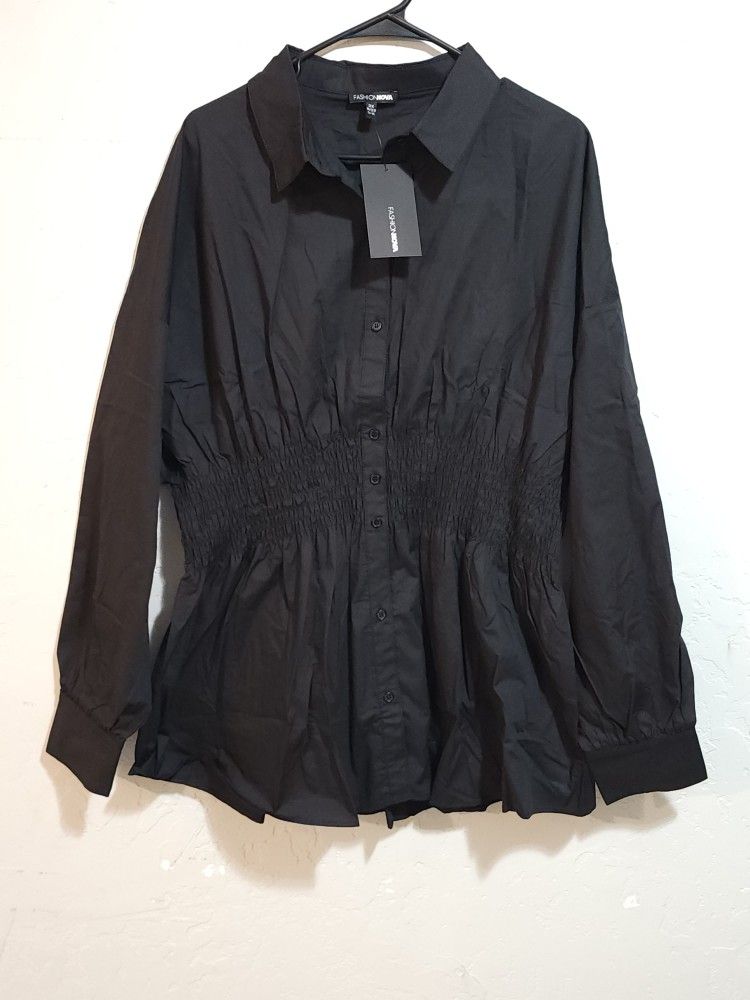 Fashion Nova Tunic Shirt 2XL