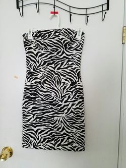 Strapless dress