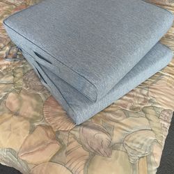 NEWish OutdoorChair Cushions 24”x24”x.5” High