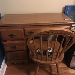 Desk And Chair