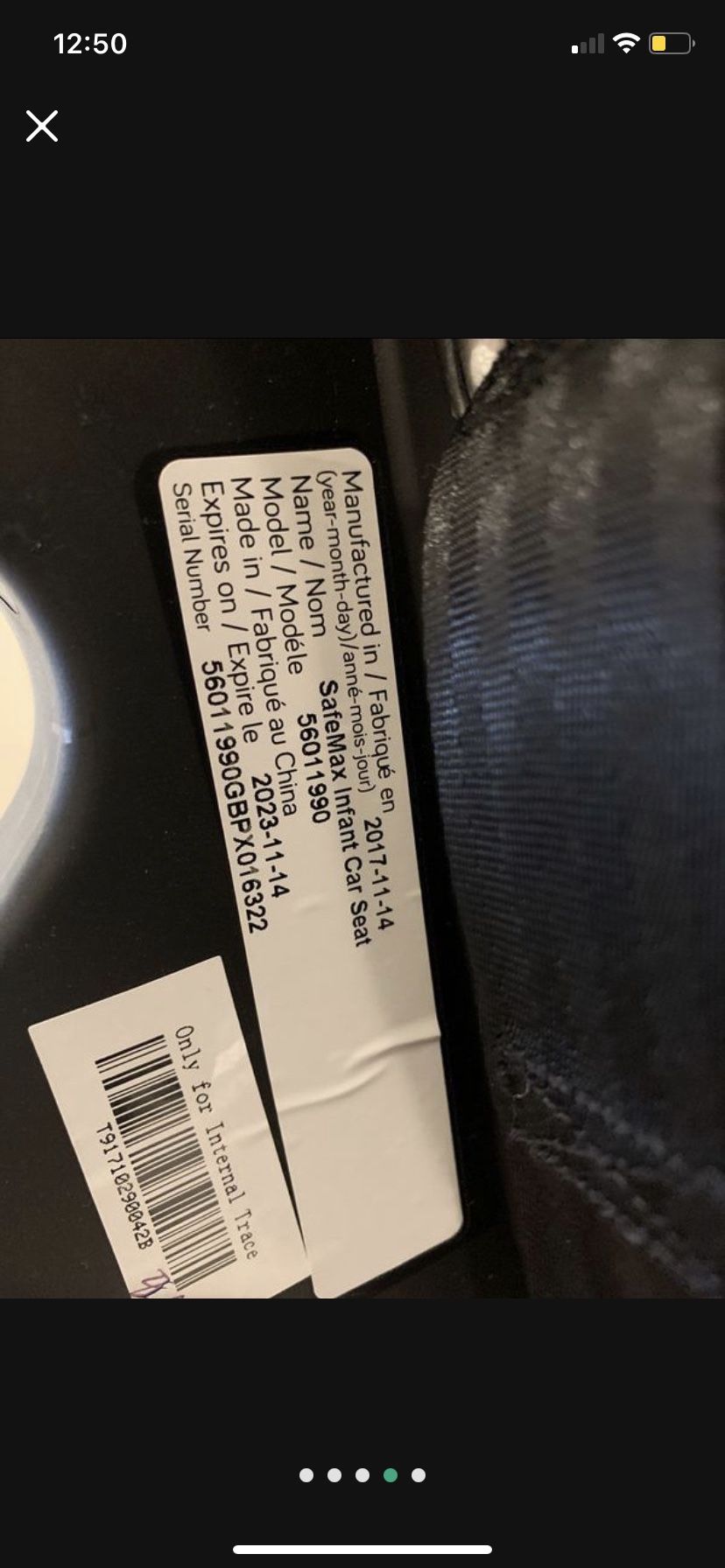 Evenflo Baby Car seat And Base
