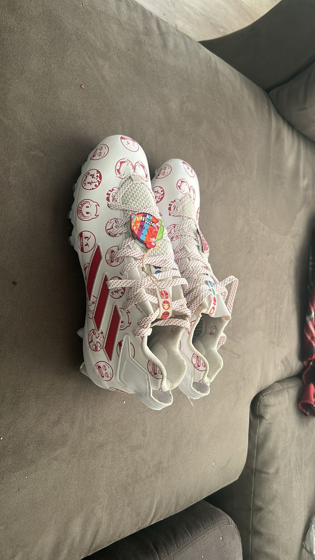 Custom Adidas Cleats (10.5)Men