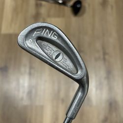 Ping Eye Single 5 Iron Black Dot Stiff Flex Steel Mens Right Hand RH Golf Club