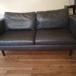 Small Leather Couch
