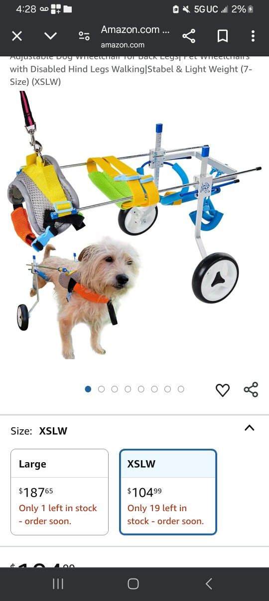 Dog Wheel Chair