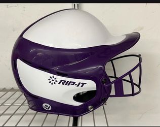 Rip-It Softball Batting Helmet with Face Guard