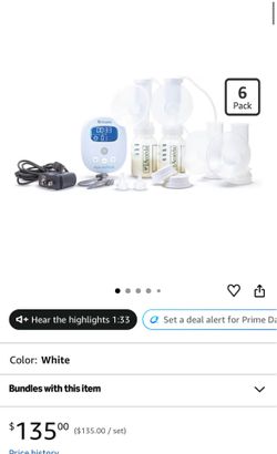 Ameda Mya Joy Plus Double Electric Breast Pump – Used Once Like New Condition