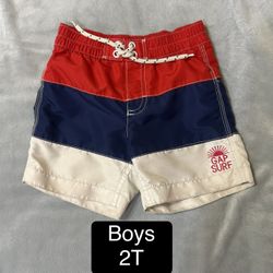 Boys 2T GAP Swimming Trunk Shorts 
