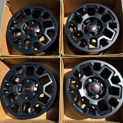 17” Toyota Tacoma TRD Factory wheels rims satin black new 4Runner 2025