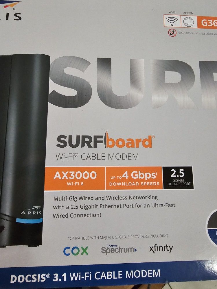 ARRIS SURFboard G36 AX3000