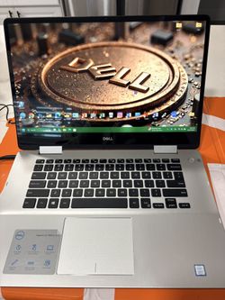 DELL INSPIRON  7586 TOUCHSCREEN  i5 - i5- i5-  i5 WINDOWS 11 home  8.0 GB RAM 2 in 1 TABLET and LAPTOP  240.0 GB.  CAPACITY 