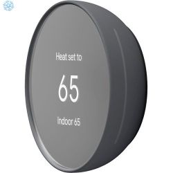 Google Nest Thermostat Charcoal - Smart Wi-Fi Thermostat