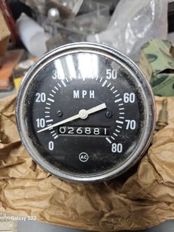 Vintage Speedometer