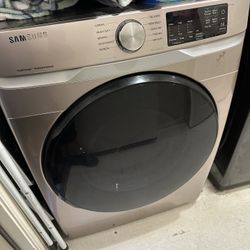 Samsung Washer And Dryer Set Also Stackable 