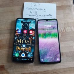 (2) Devices A15  Xfinity & T-MOBILE ($199)