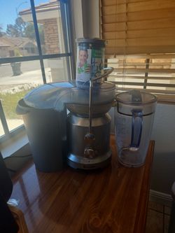 BREVILLE COLD SPIN JUICER NEEDS ELBOW GREASE CLEANING