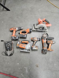 Ridgid 18v tool kit