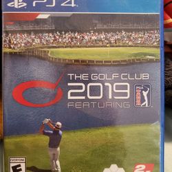 PS4 2019 The Golf Club