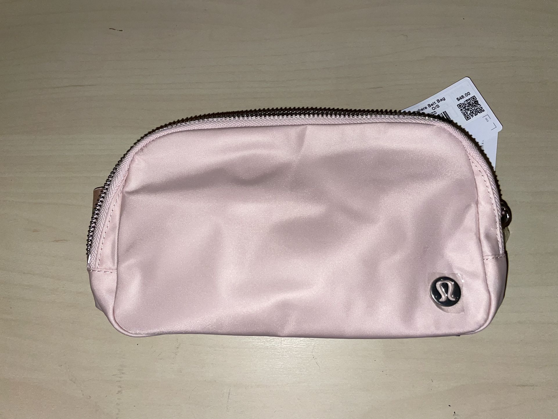 NWT Lululemon Everywhere Belt Bag 1L Wordmark - Pink Mist *Limited Edition Color*