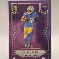 Najee Harris Chargers Uniform Numbered /49