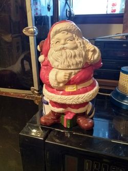 Santa claus jar