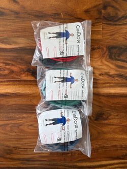 CanDo Resistance Tubing with Handles – Set of 3