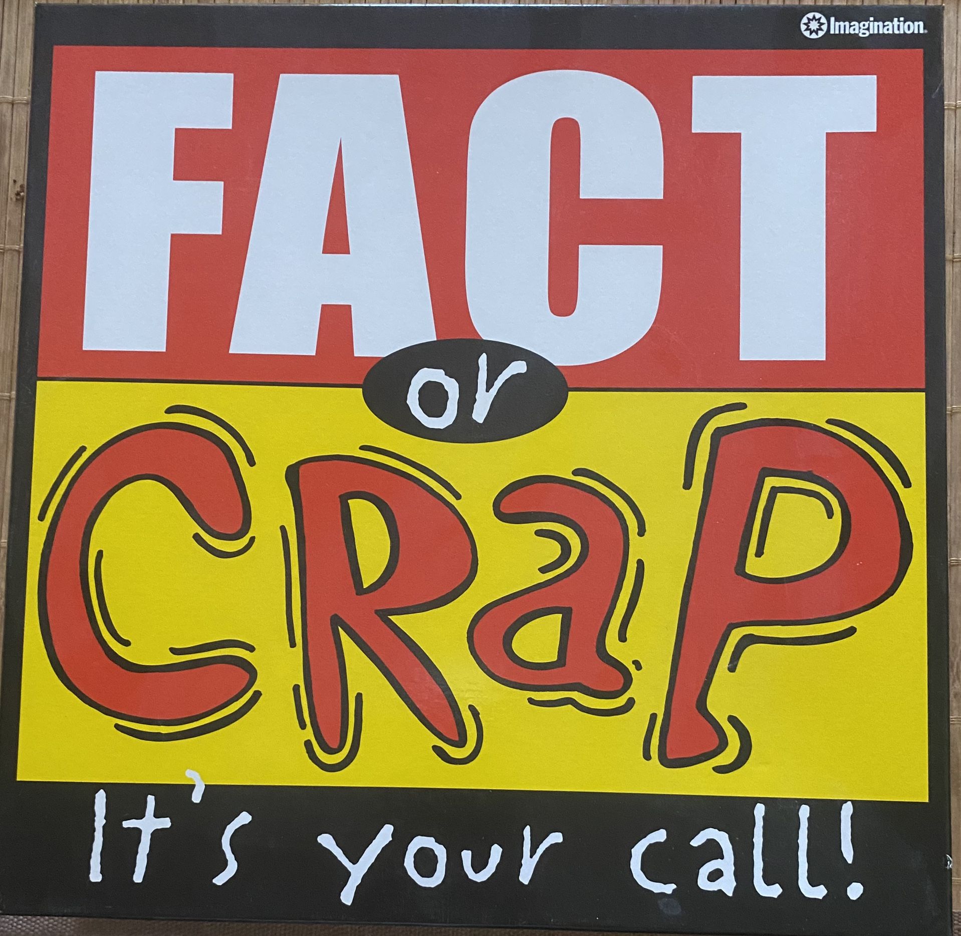 Fact Or Crap Trivia Game