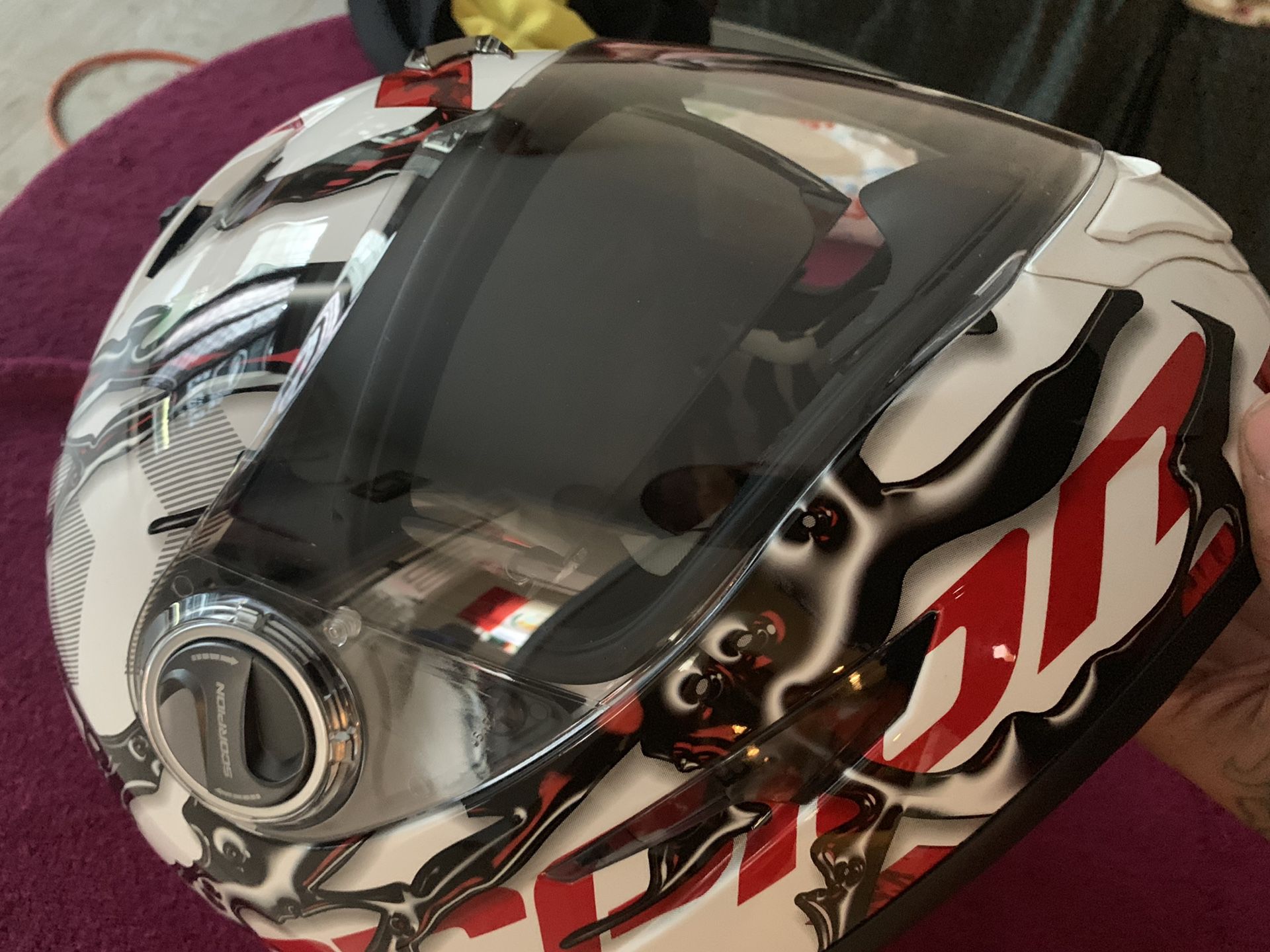 Motorcycle helmet Scorpion evo exo 500