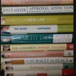 Joyce Meyer Books, $7 Each, See 4 Pics