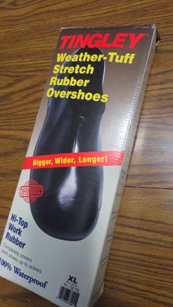 Weather tuff overshoes