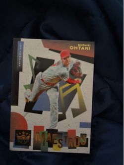 Panini 2022 Diamond Kings Maestros Shohei Ohtani #M-8 Angels MLB Insert