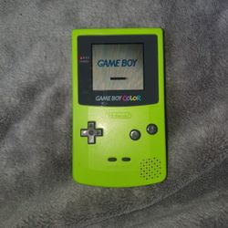 Gameboy Color Kiwi Green Untested