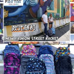 New J World Rolling Backpack Kids Adults 