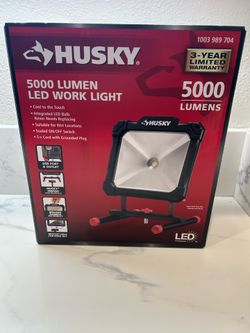 Husky 5000 lumen LED work light
