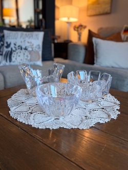 Orrefors Signed Crystal Bowls Bundle of 3