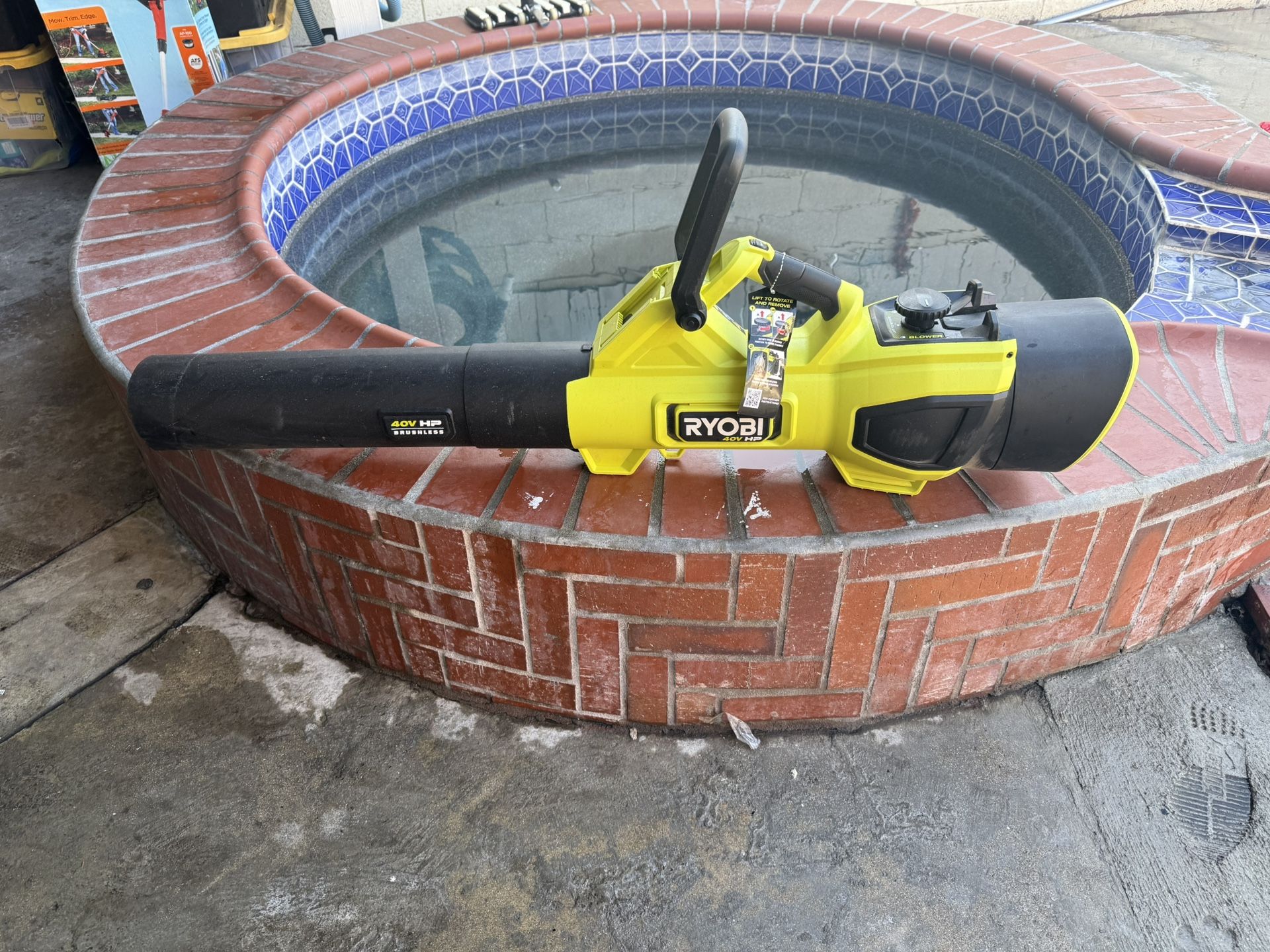 Ryobi 40 V Blower Tool Only As Is