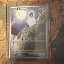 Pokémon Litwick Illustration Rare 