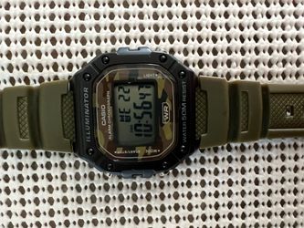 Casio Camouflage Digital Watch