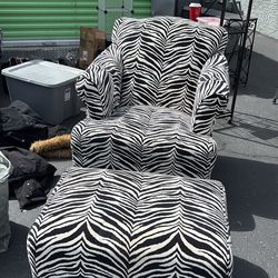 zebra chair