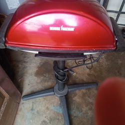 George Foreman 12-Serving Indoor/Outdoor Rectangular Electric Grill GF0201R