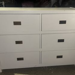 White dresser