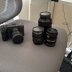 Sony Fx3 With Sigma 24-70mm Art Lens + 3 Vintage Lenses