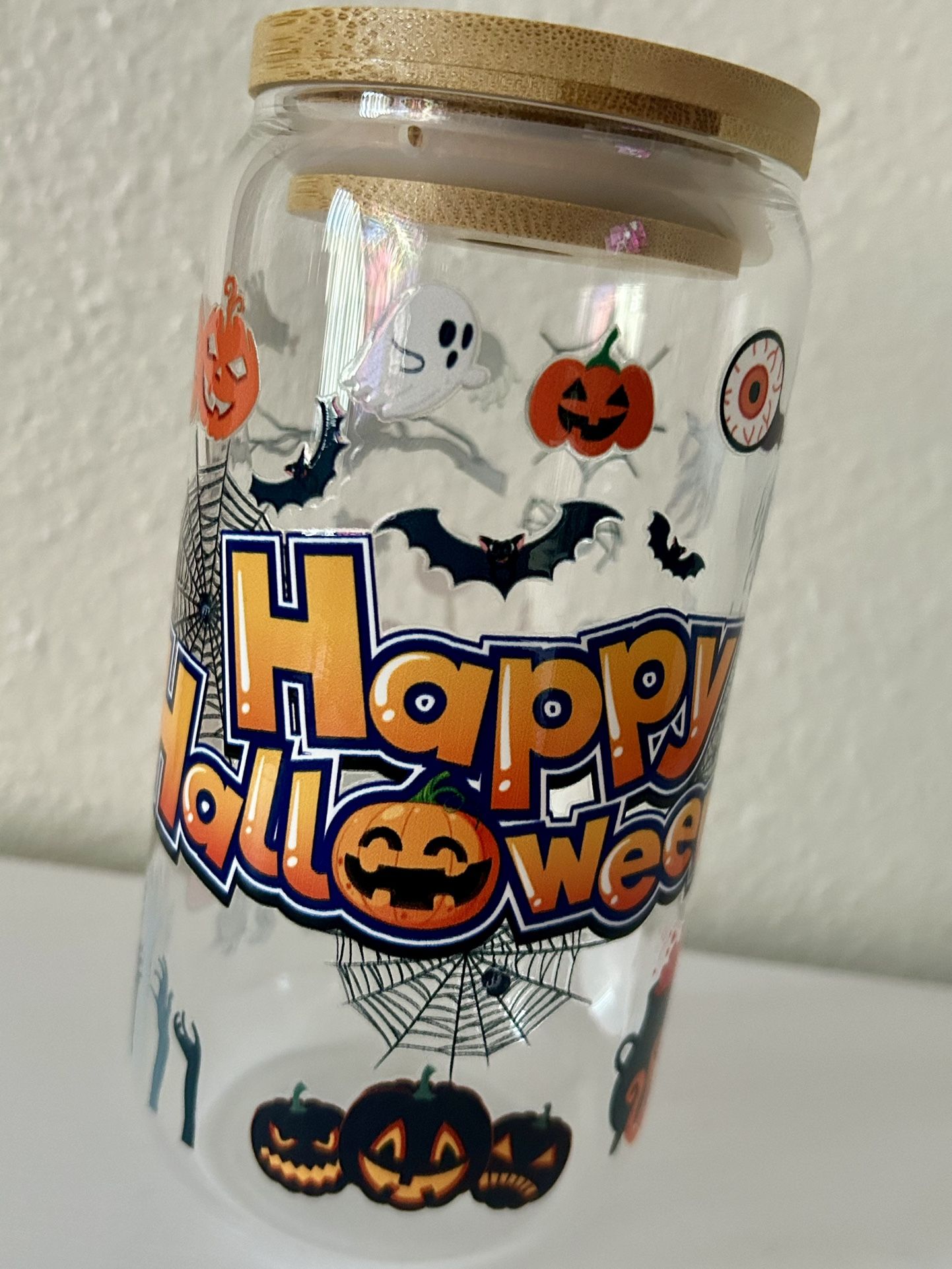 16 Oz Glass Cup