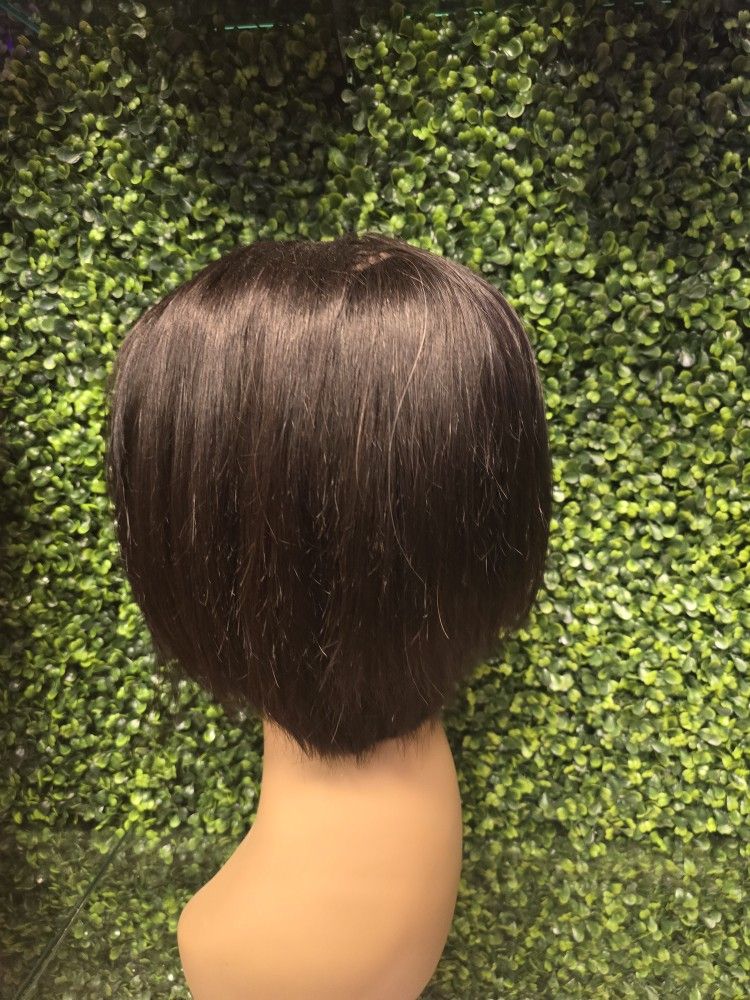 Short Human Hair Wig