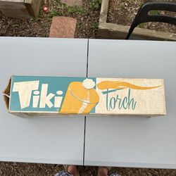 Mid-Century Modern Tiki Torch