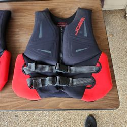 3 Adult Life Vests